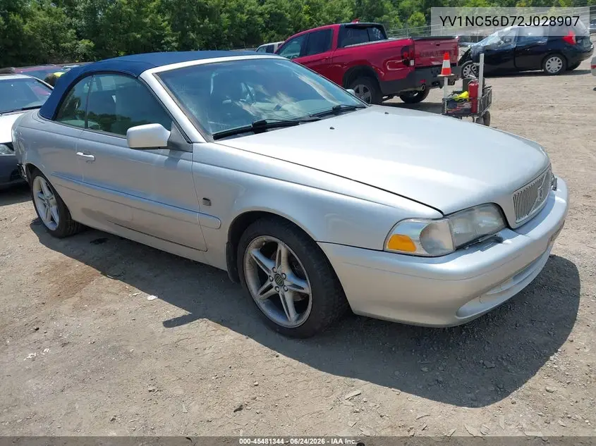 2002 Volvo C70 Lt VIN: YV1NC56D72J028907 Lot: 45481344