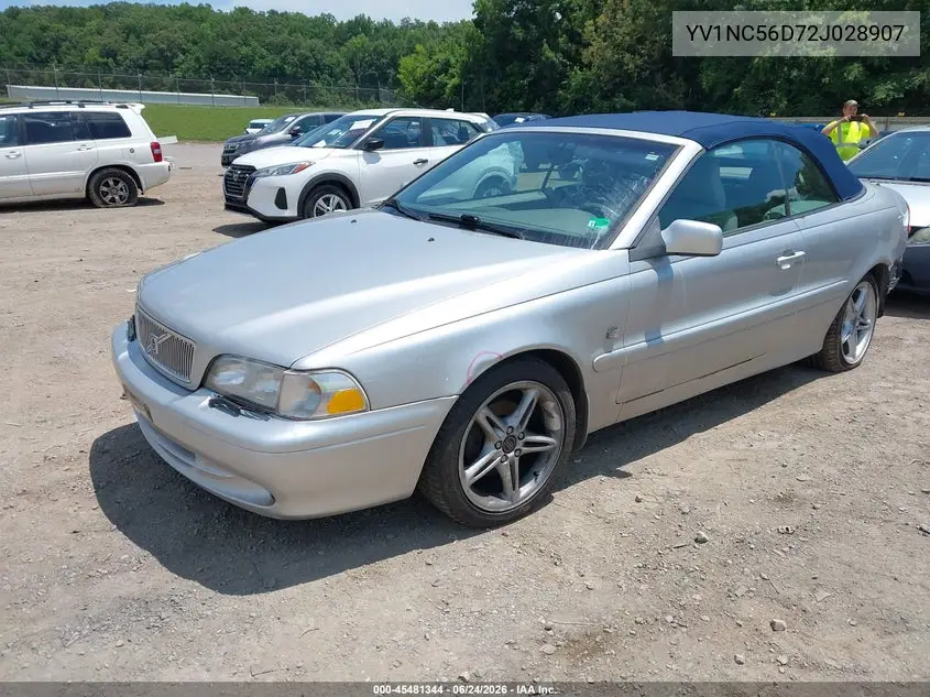 2002 Volvo C70 Lt VIN: YV1NC56D72J028907 Lot: 45481344