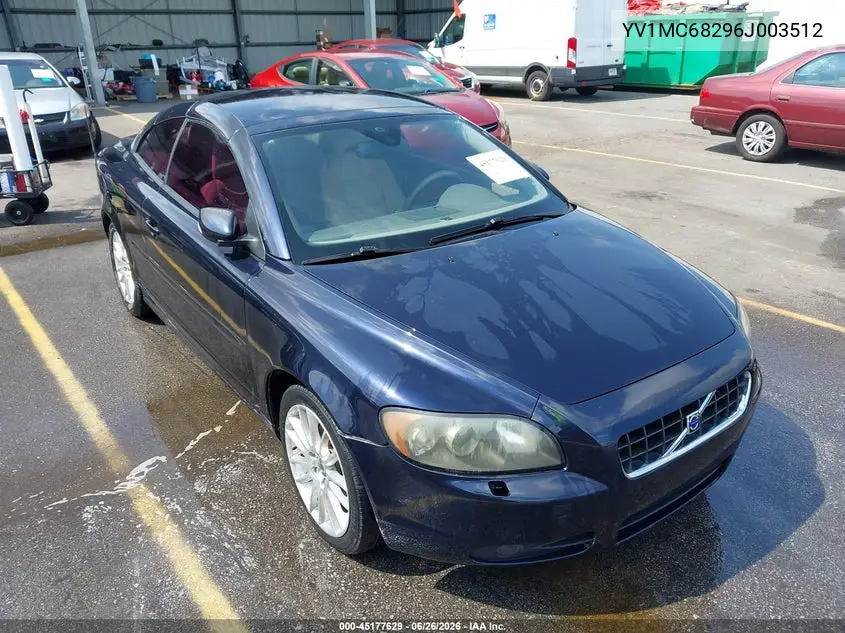 2006 Volvo C70 T5 VIN: YV1MC68296J003512 Lot: 45177629