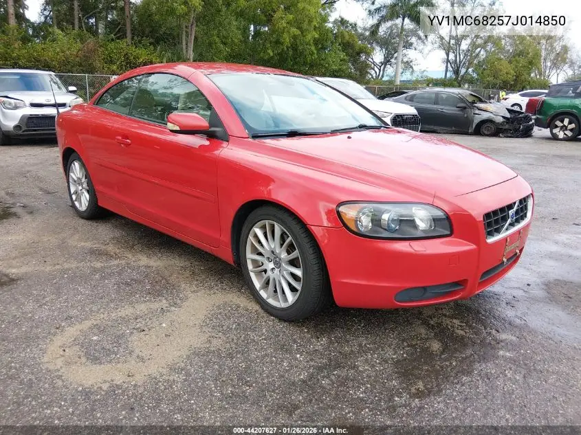 2007 Volvo C70 T5 VIN: YV1MC68257J014850 Lot: 44207627