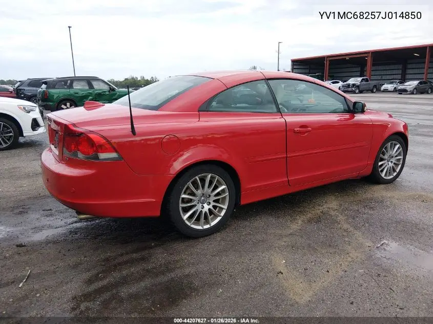 2007 Volvo C70 T5 VIN: YV1MC68257J014850 Lot: 44207627