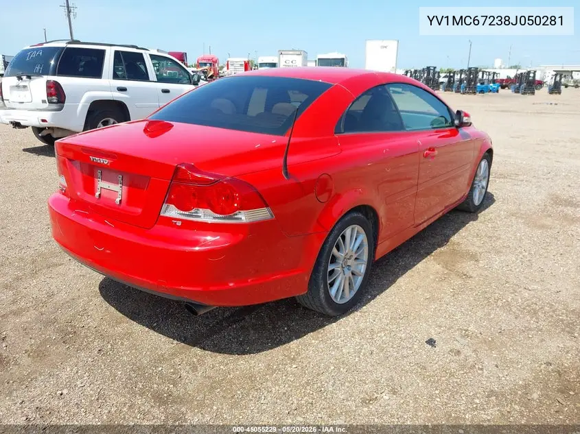 2008 Volvo C70 T5 VIN: YV1MC67238J050281 Lot: 45055229