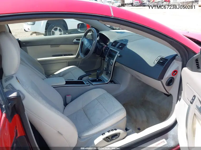 2008 Volvo C70 T5 VIN: YV1MC67238J050281 Lot: 45055229
