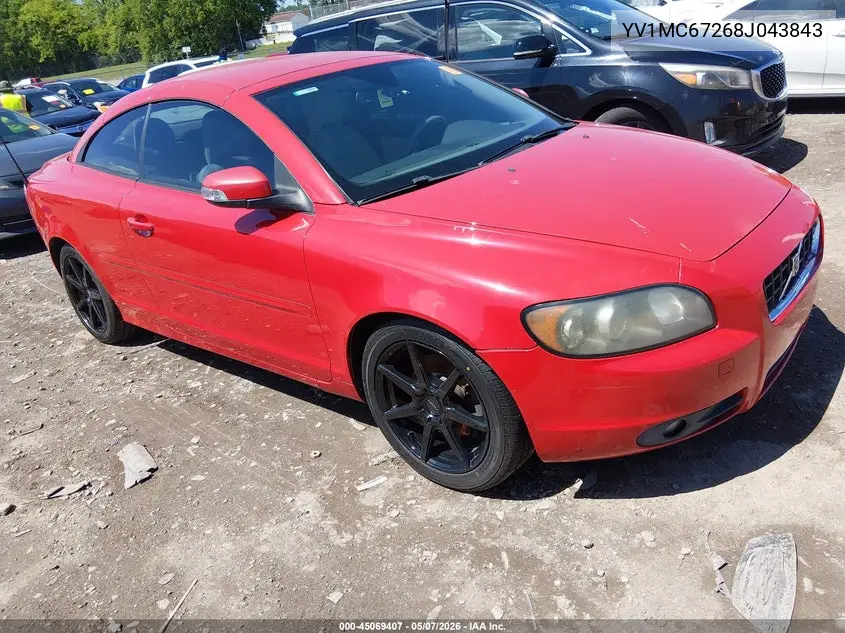 2008 Volvo C70 T5 VIN: YV1MC67268J043843 Lot: 45069407