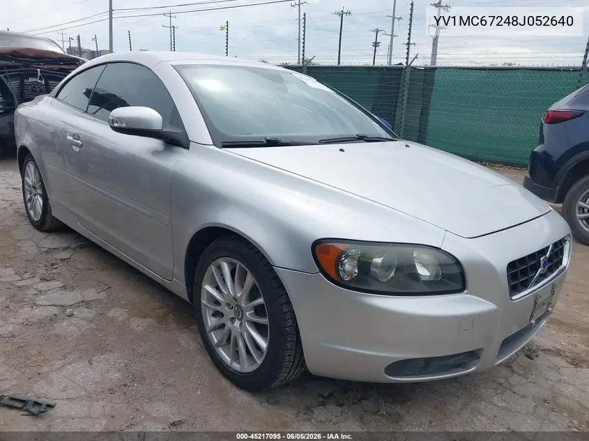 2008 Volvo C70 T5 VIN: YV1MC67248J052640 Lot: 45217095