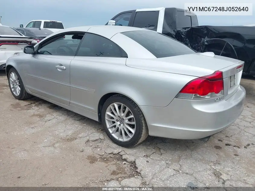 2008 Volvo C70 T5 VIN: YV1MC67248J052640 Lot: 45217095