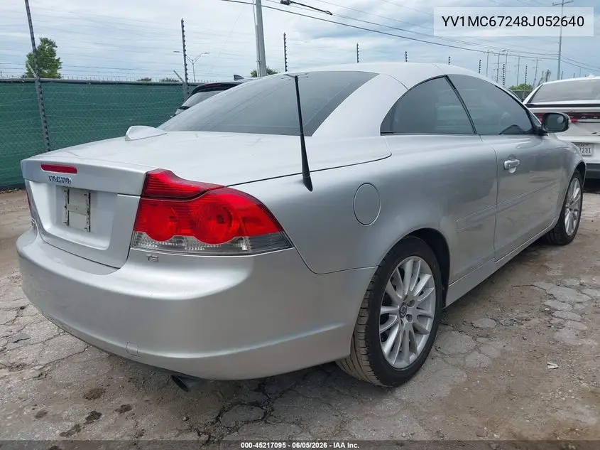 2008 Volvo C70 T5 VIN: YV1MC67248J052640 Lot: 45217095
