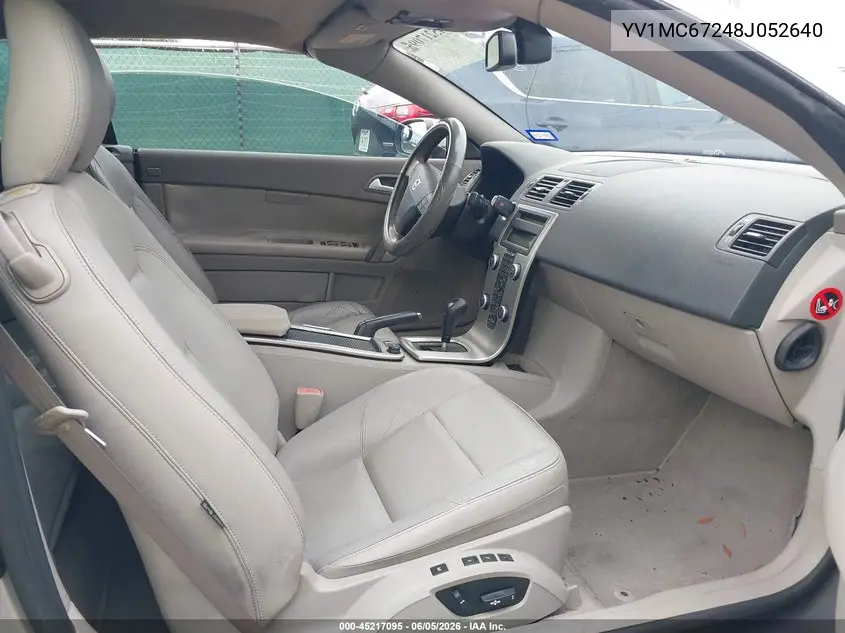 2008 Volvo C70 T5 VIN: YV1MC67248J052640 Lot: 45217095