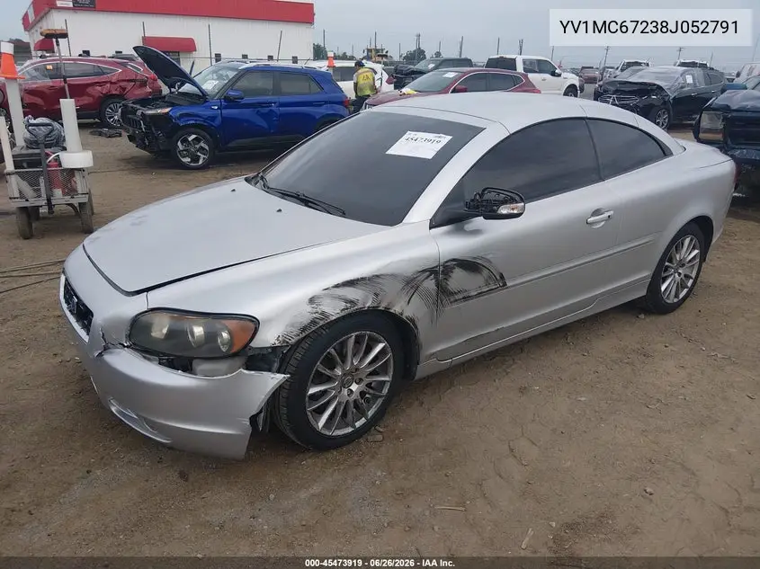 2008 Volvo C70 T5 M VIN: YV1MC67238J052791 Lot: 45473919