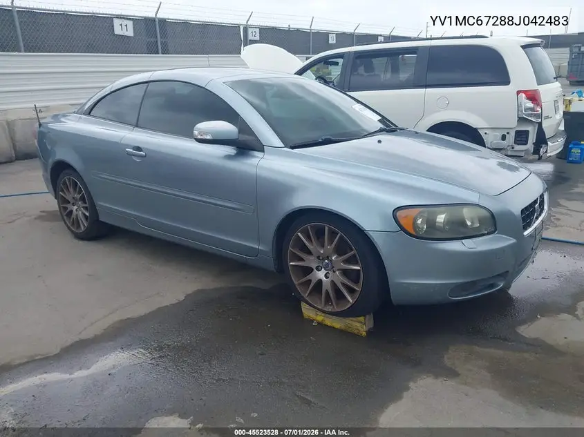 2008 Volvo C70 T5 M VIN: YV1MC67288J042483 Lot: 45523528