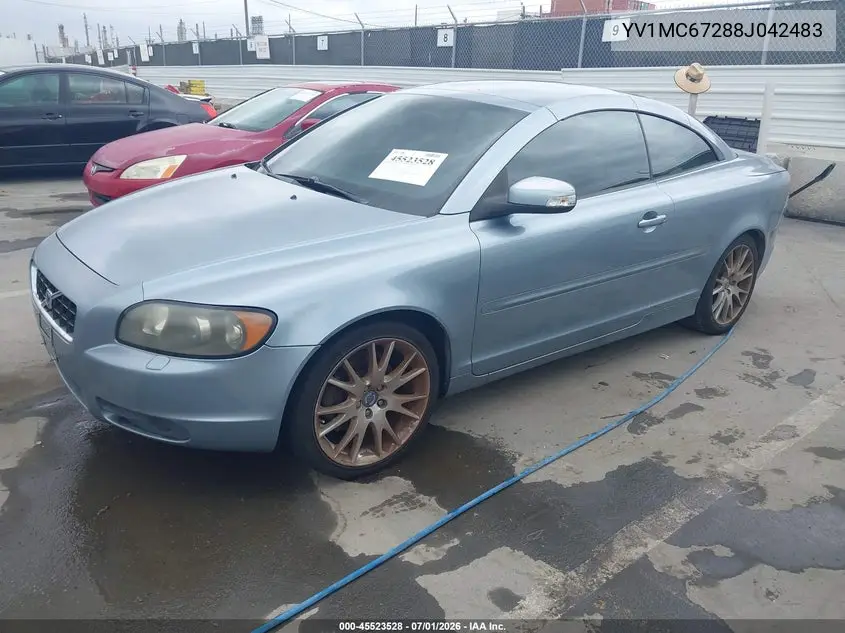 2008 Volvo C70 T5 M VIN: YV1MC67288J042483 Lot: 45523528