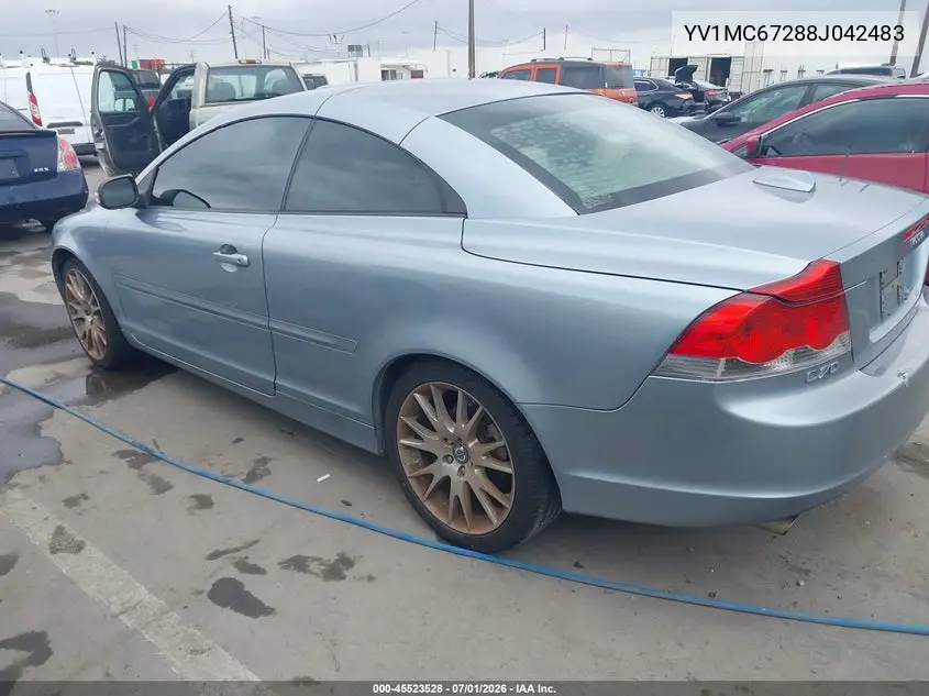 2008 Volvo C70 T5 M VIN: YV1MC67288J042483 Lot: 45523528
