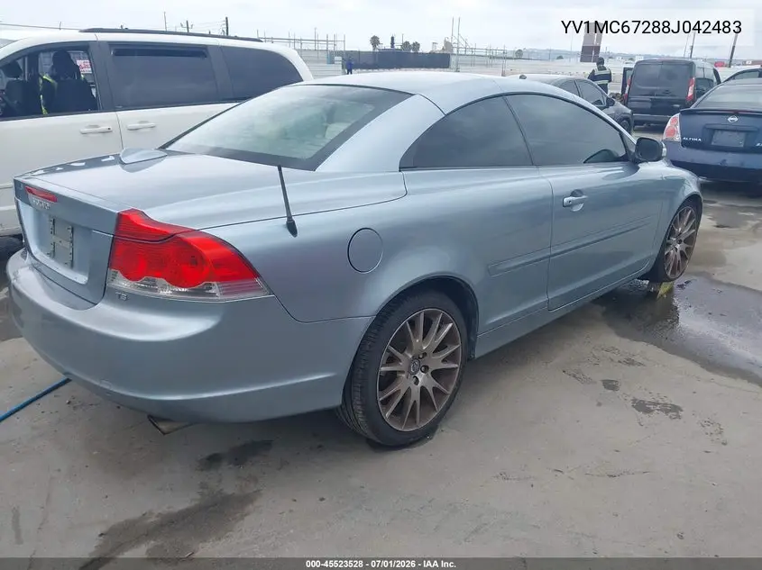 2008 Volvo C70 T5 M VIN: YV1MC67288J042483 Lot: 45523528