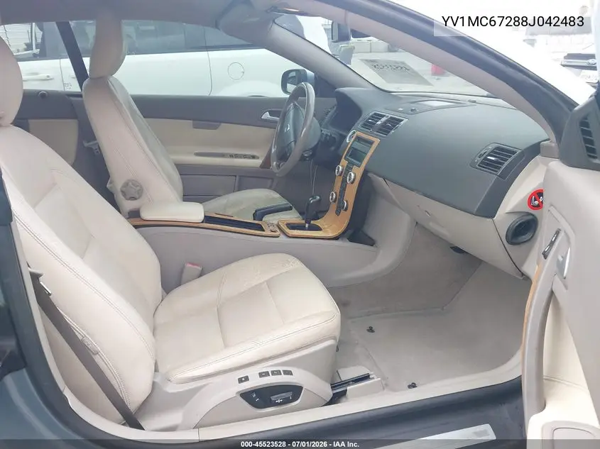 2008 Volvo C70 T5 M VIN: YV1MC67288J042483 Lot: 45523528