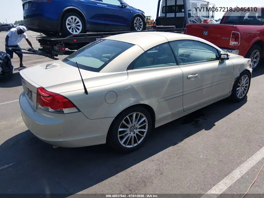 2008 Volvo C70 T5 M VIN: YV1MC67218J046410 Lot: 45537542