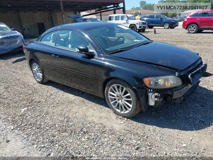 2008 Volvo C70 T5 M VIN: YV1MC67238J041807 Lot: 45659708