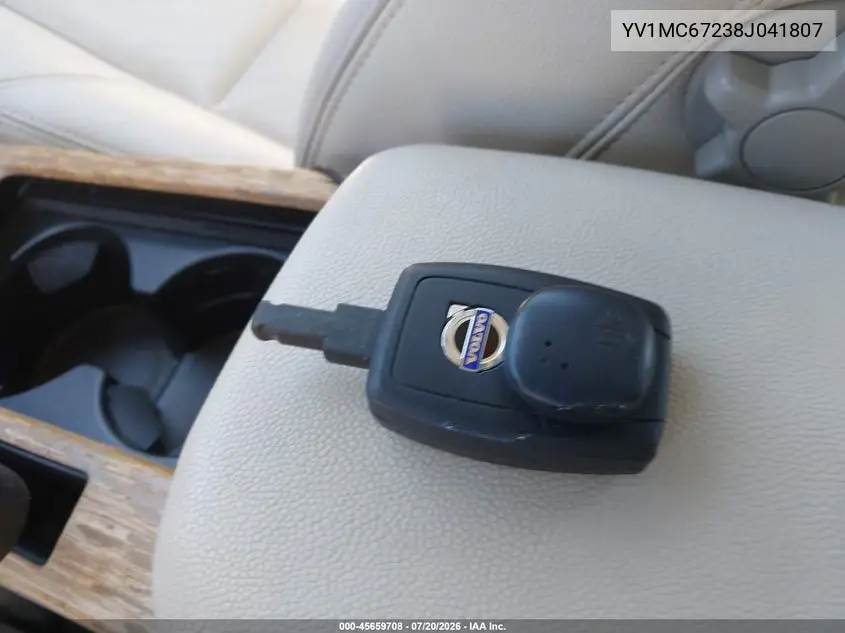 2008 Volvo C70 T5 M VIN: YV1MC67238J041807 Lot: 45659708