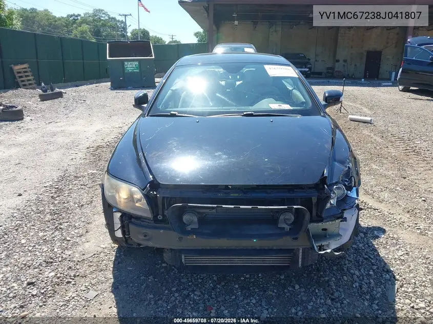 2008 Volvo C70 T5 M VIN: YV1MC67238J041807 Lot: 45659708
