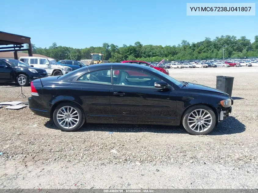2008 Volvo C70 T5 M VIN: YV1MC67238J041807 Lot: 45659708