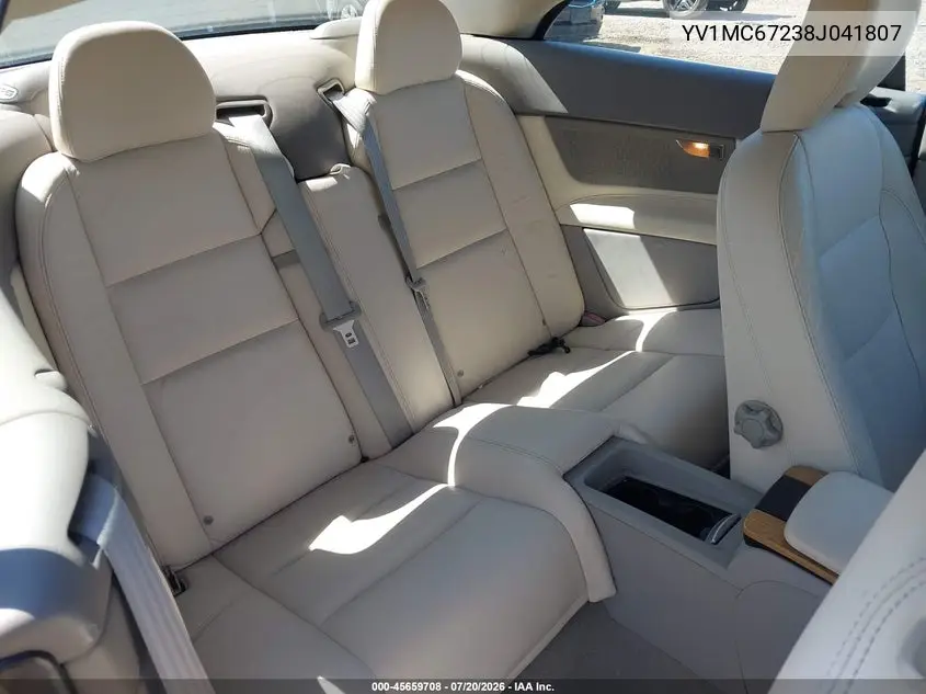 2008 Volvo C70 T5 M VIN: YV1MC67238J041807 Lot: 45659708
