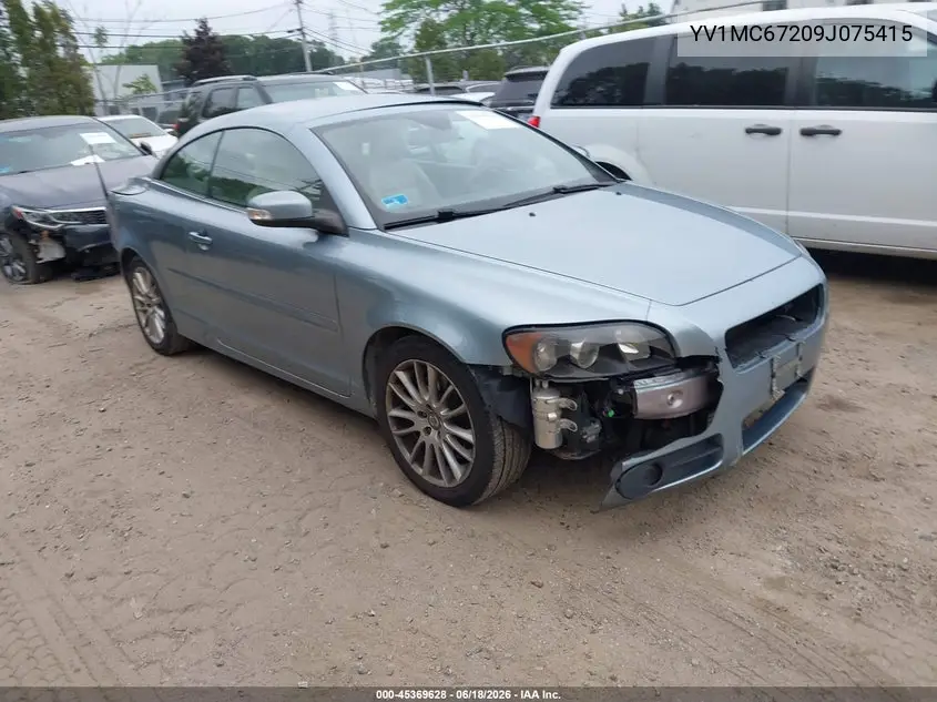 2009 Volvo C70 T5 VIN: YV1MC67209J075415 Lot: 45369628