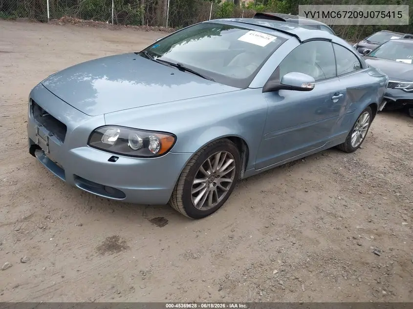2009 Volvo C70 T5 VIN: YV1MC67209J075415 Lot: 45369628