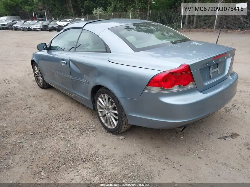 2009 Volvo C70 T5 VIN: YV1MC67209J075415 Lot: 45369628