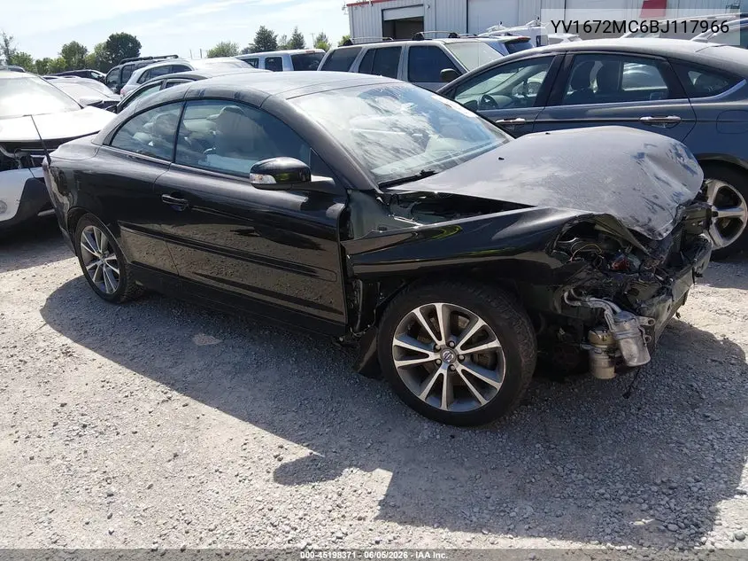 2011 Volvo C70 T5 VIN: YV1672MC6BJ117966 Lot: 45198371