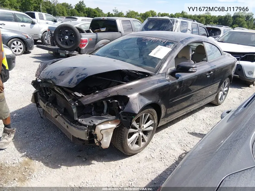 2011 Volvo C70 T5 VIN: YV1672MC6BJ117966 Lot: 45198371