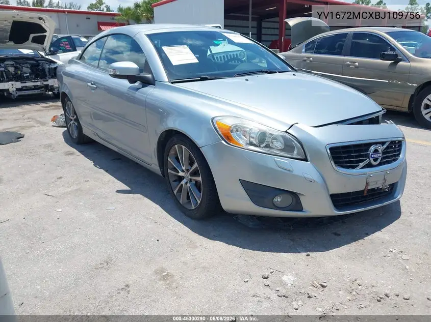 2011 Volvo C70 T5 VIN: YV1672MCXBJ109756 Lot: 45300290