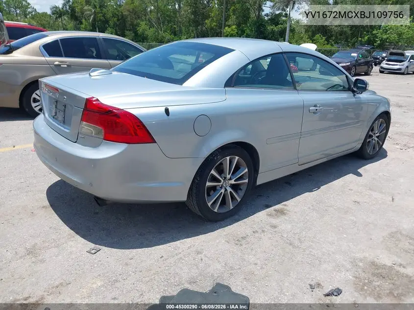 2011 Volvo C70 T5 VIN: YV1672MCXBJ109756 Lot: 45300290