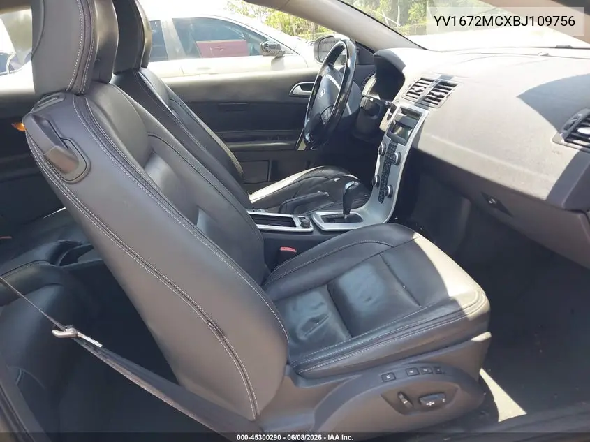 2011 Volvo C70 T5 VIN: YV1672MCXBJ109756 Lot: 45300290