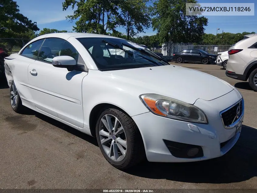 2011 Volvo C70 T5 VIN: YV1672MCXBJ118246 Lot: 45322016