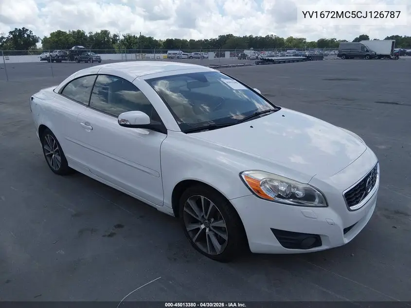 2012 Volvo C70 T5/T5 Platinum/T5 Premier Plus VIN: YV1672MC5CJ126787 Lot: 45013380