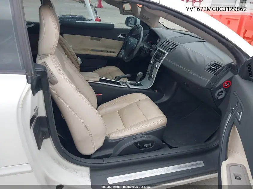 2012 Volvo C70 T5/T5 Platinum/T5 Premier Plus VIN: YV1672MC8CJ129862 Lot: 45319709