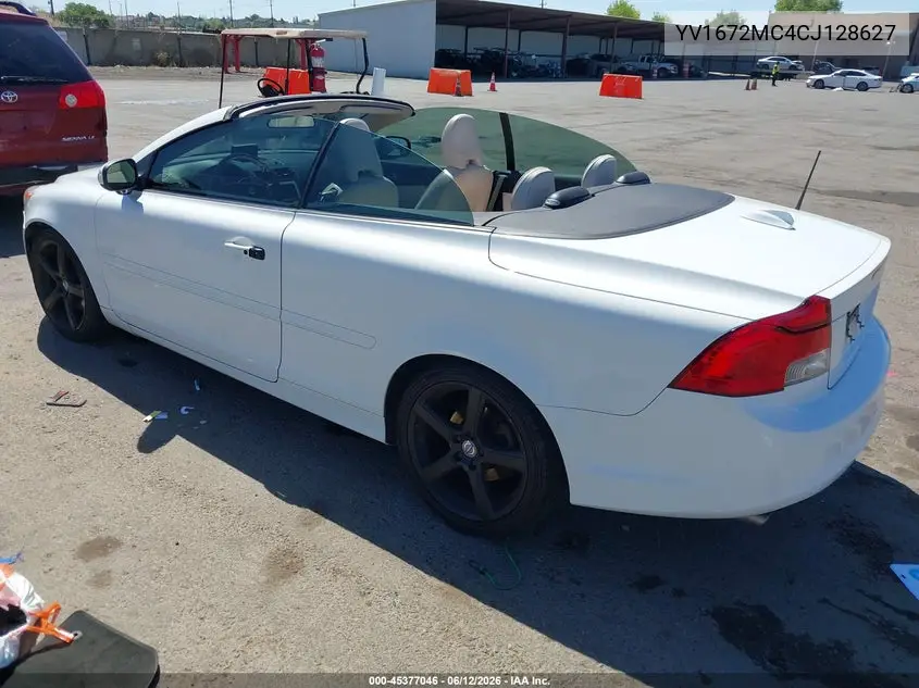 2012 Volvo C70 T5/T5 Platinum/T5 Premier Plus VIN: YV1672MC4CJ128627 Lot: 45377046