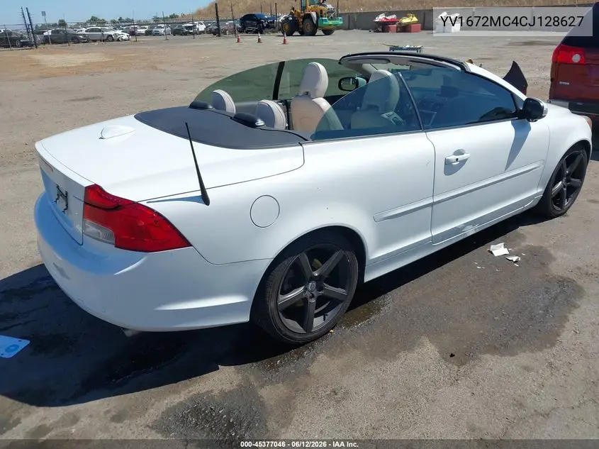 2012 Volvo C70 T5/T5 Platinum/T5 Premier Plus VIN: YV1672MC4CJ128627 Lot: 45377046