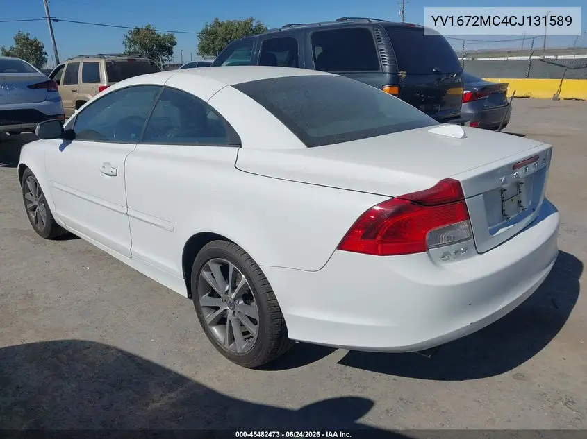 2012 Volvo C70 T5/T5 Platinum/T5 Premier Plus VIN: YV1672MC4CJ131589 Lot: 45482473