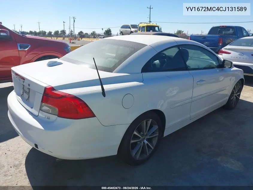 2012 Volvo C70 T5/T5 Platinum/T5 Premier Plus VIN: YV1672MC4CJ131589 Lot: 45482473