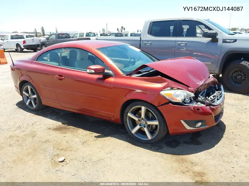 2013 Volvo C70 T5 VIN: YV1672MCXDJ144087 Lot: 45497874
