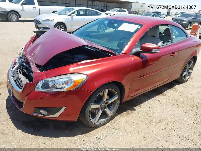 2013 Volvo C70 T5 VIN: YV1672MCXDJ144087 Lot: 45497874
