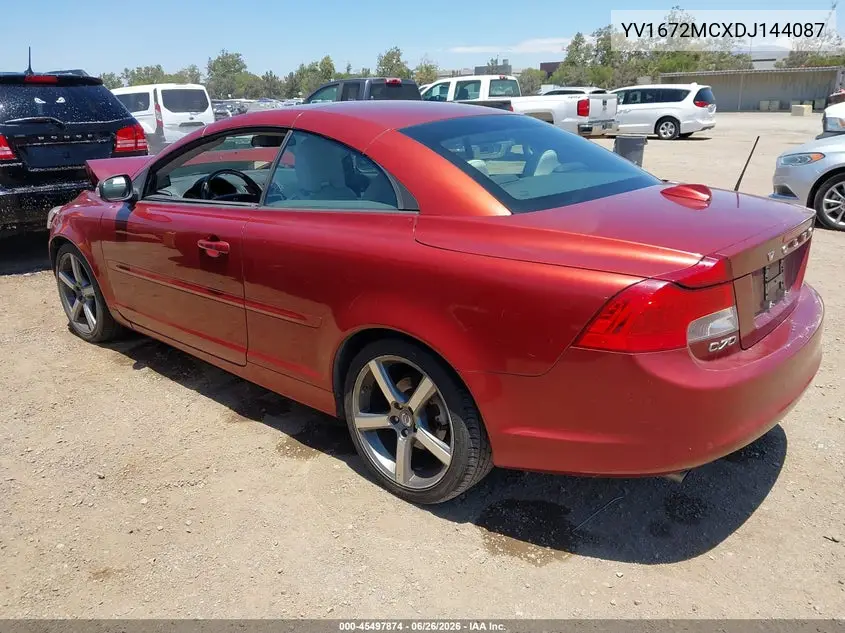 2013 Volvo C70 T5 VIN: YV1672MCXDJ144087 Lot: 45497874