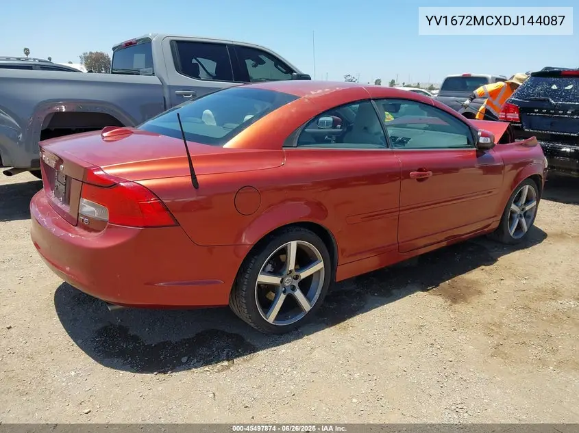 2013 Volvo C70 T5 VIN: YV1672MCXDJ144087 Lot: 45497874