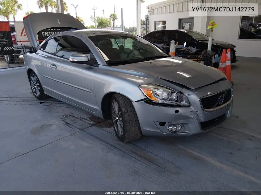 2013 Volvo C70 T5 VIN: YV1672MC7DJ142779 Lot: 45519797