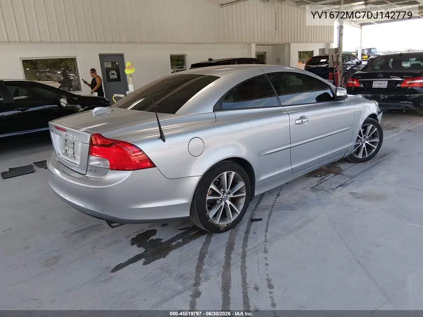 2013 Volvo C70 T5 VIN: YV1672MC7DJ142779 Lot: 45519797