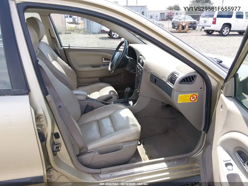 2001 Volvo S40 A/Sport Edition VIN: YV1VS29581F655977 Lot: 45367653