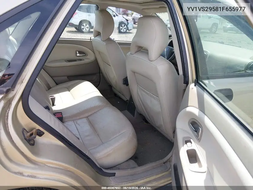 2001 Volvo S40 A/Sport Edition VIN: YV1VS29581F655977 Lot: 45367653