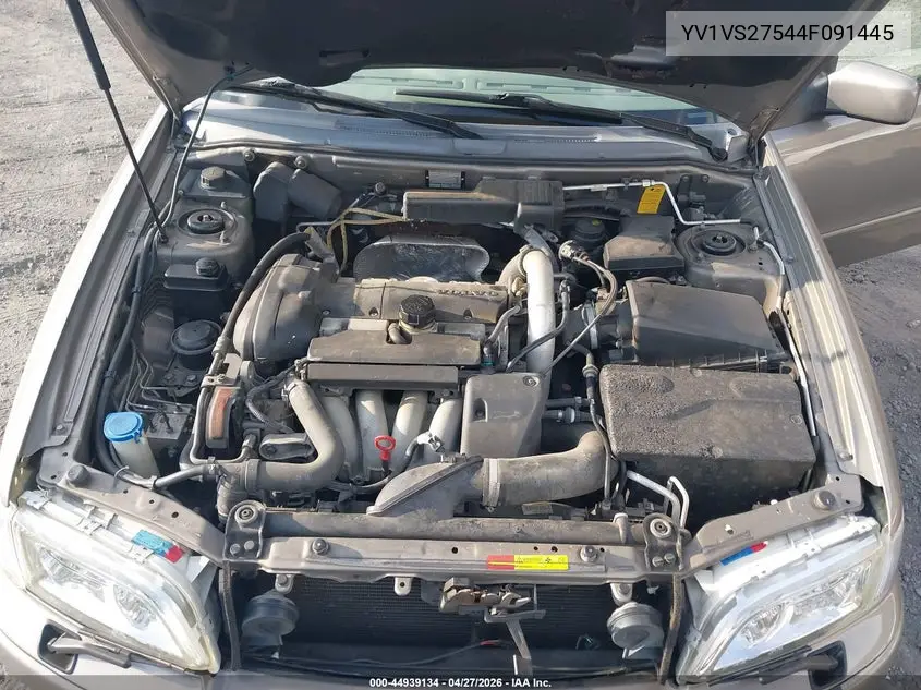 2004 Volvo S40 A/Lse VIN: YV1VS27544F091445 Lot: 44939134