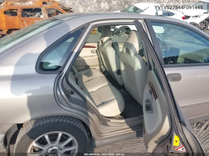 2004 Volvo S40 A/Lse VIN: YV1VS27544F091445 Lot: 44939134