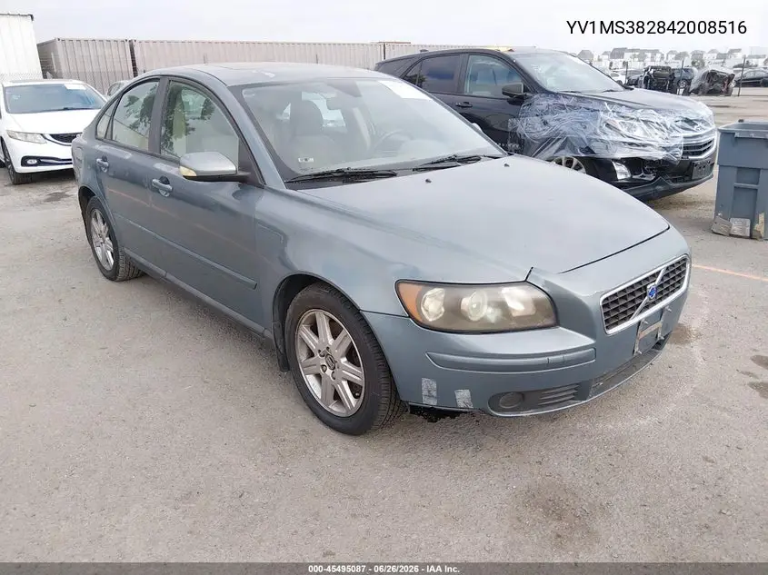2004 Volvo S40 2.4I VIN: YV1MS382842008516 Lot: 45495087